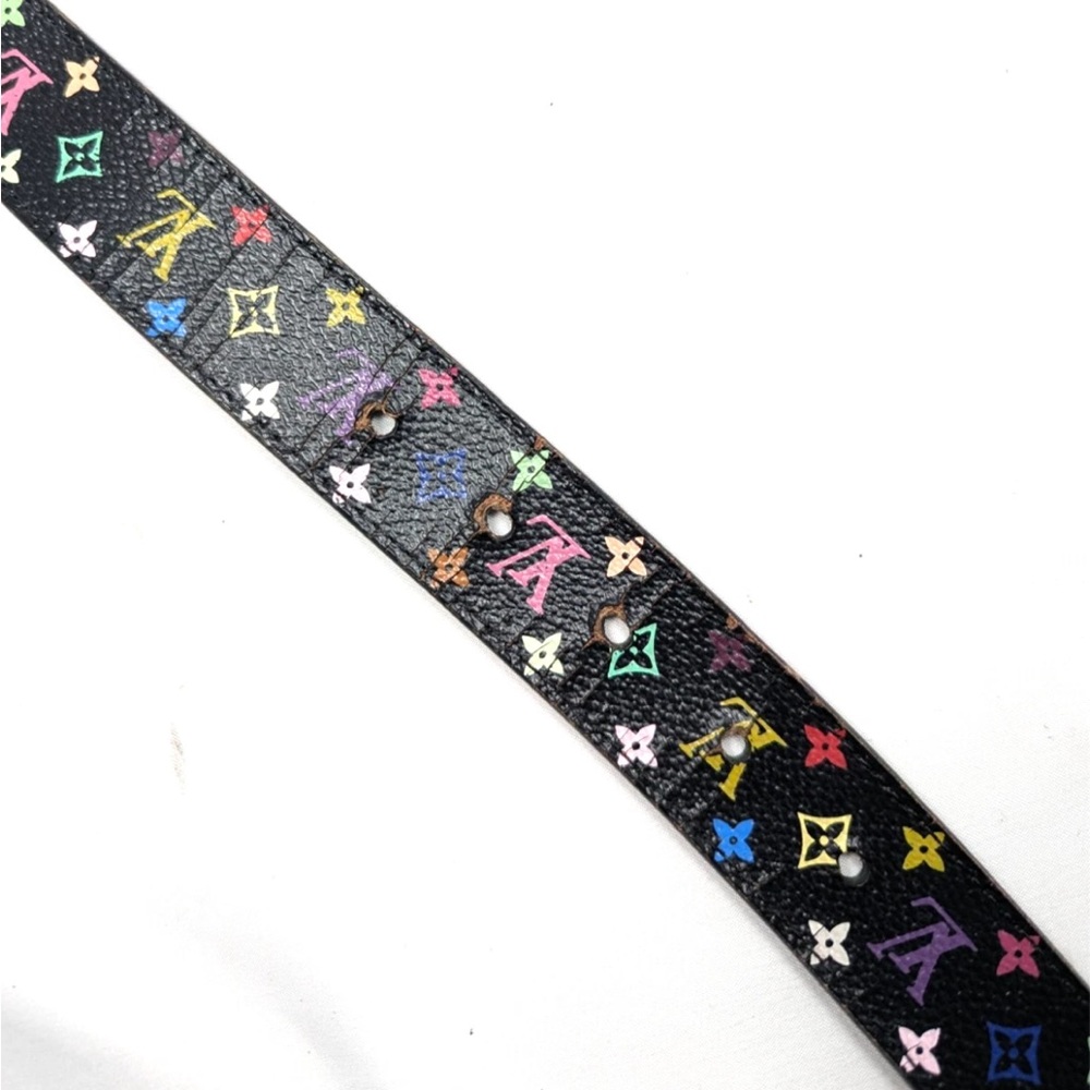 Louis Vuitton Multicolor Monogram Belt - Picture 6 of 10